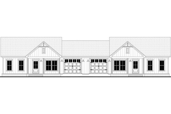 Exterior - Front Elevation 4 for Farmhouse House Plan #430-358 - 4 bed, 4 bath
