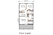 Southern Style House Plan - 3 Beds 2.5 Baths 1667 Sq/Ft Plan #79-229 