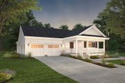 Country Style House Plan - 3 Beds 2 Baths 1717 Sq/Ft Plan #497-42 