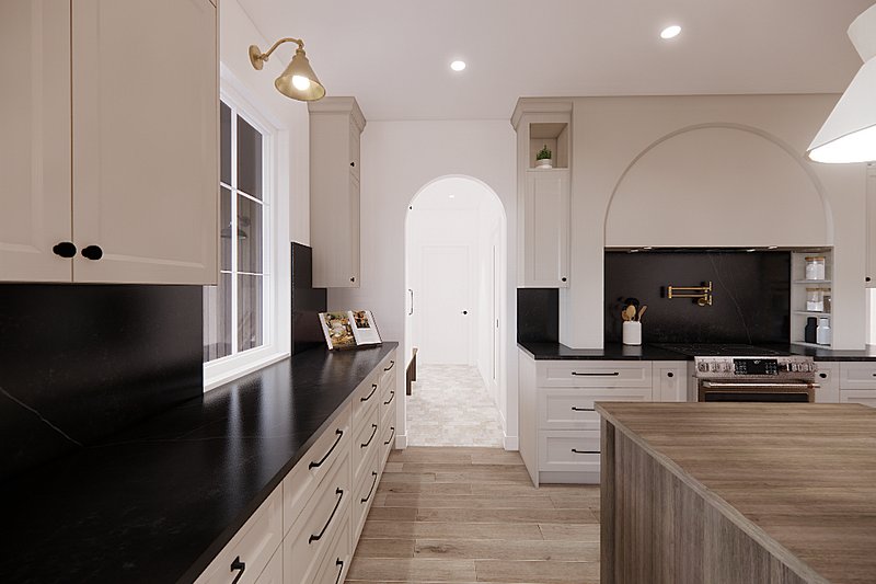 Home Plan - Interior - Kitchen 1 for European House Plan #23-2794 - 4 bed, 2.5 bath