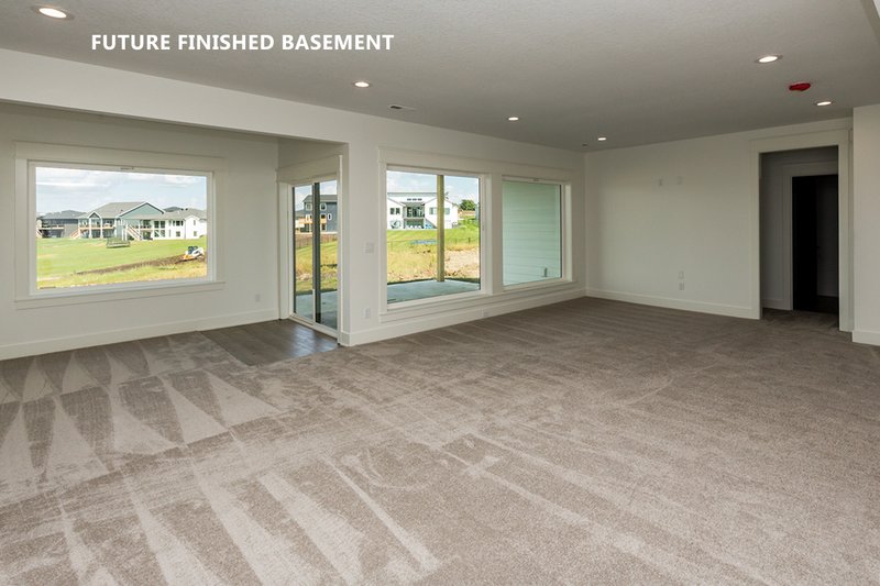 Home Plan - Future Finished Basement Family Room
