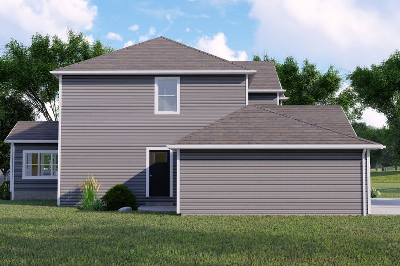 Architectural House Design - Exterior - Other Elevation 1 for Country House Plan #1064-275 - 4 bed, 2.5 bath
