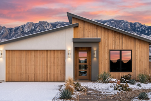 Exterior - Front Elevation 4 for Modern House Plan #1096-189 - 3 bed, 2 bath