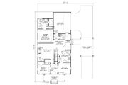 Country Style House Plan - 3 Beds 2.5 Baths 2231 Sq/Ft Plan #17-2107 