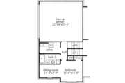 Mediterranean Style House Plan - 4 Beds 3 Baths 2540 Sq/Ft Plan #69-123 