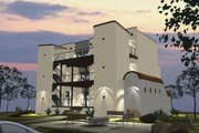 Adobe / Southwestern Style House Plan - 1 Beds 1 Baths 7010 Sq/Ft Plan #535-10 Exterior 