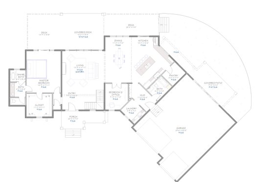 Photo 13 for Farmhouse House Plan #1109-19 - 5 bed, 3 bath