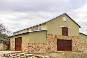 Exterior - Rear Elevation for Barndominium House Plan #935-28 - 1 bed, 2.5 bath