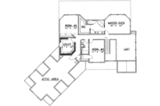 European Style House Plan - 3 Beds 2 Baths 3430 Sq/Ft Plan #117-445 
