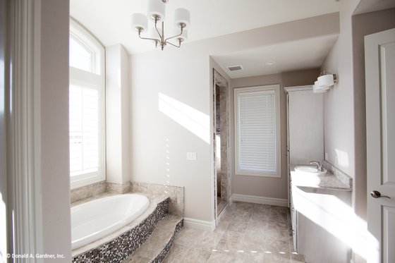 Interior - Master Bathroom for European House Plan #929-1008 - 5 bed, 5 bath