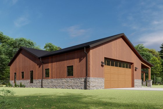 Exterior - Other Elevation 2 for Craftsman House Plan #1092-56 - 4 bed, 2.5 bath