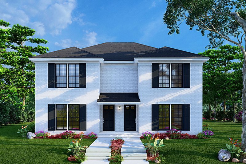 Architectural House Design - Traditional Exterior - Front Elevation Plan #923-227