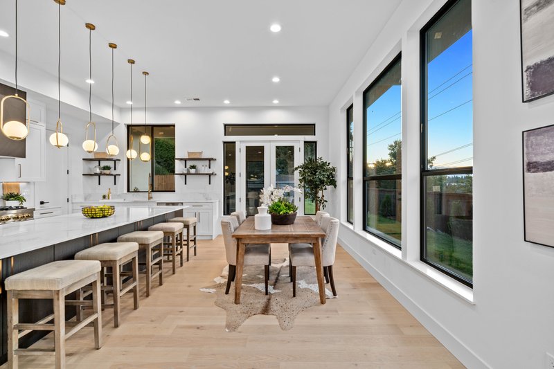House Design - Interior - Dining Room 1 for Contemporary House Plan #1066-261 - 5 bed, 5.5 bath