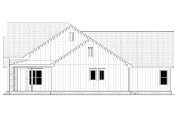 Exterior - Other Elevation for Farmhouse House Plan #430-272 - 3 bed, 2.5 bath