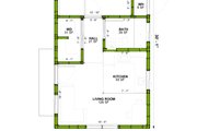 Adobe / Southwestern Style House Plan - 1 Beds 1 Baths 499 Sq/Ft Plan #1106-147 Exterior 