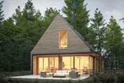 Cabin Style House Plan - 3 Beds 3 Baths 2242 Sq/Ft Plan #1114-38 