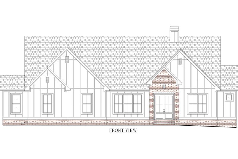 Dream House Plan - Exterior - Front Elevation 3 for Craftsman House Plan #437-140 - 4 bed, 5.5 bath