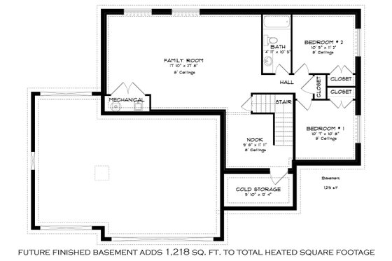 Optional Finished Basement