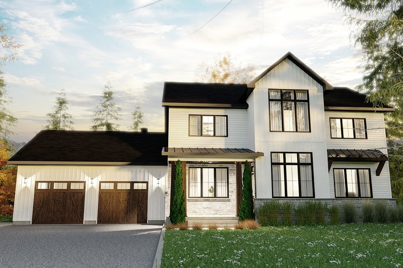 Architectural House Design - Craftsman Exterior - Front Elevation Plan #23-2724