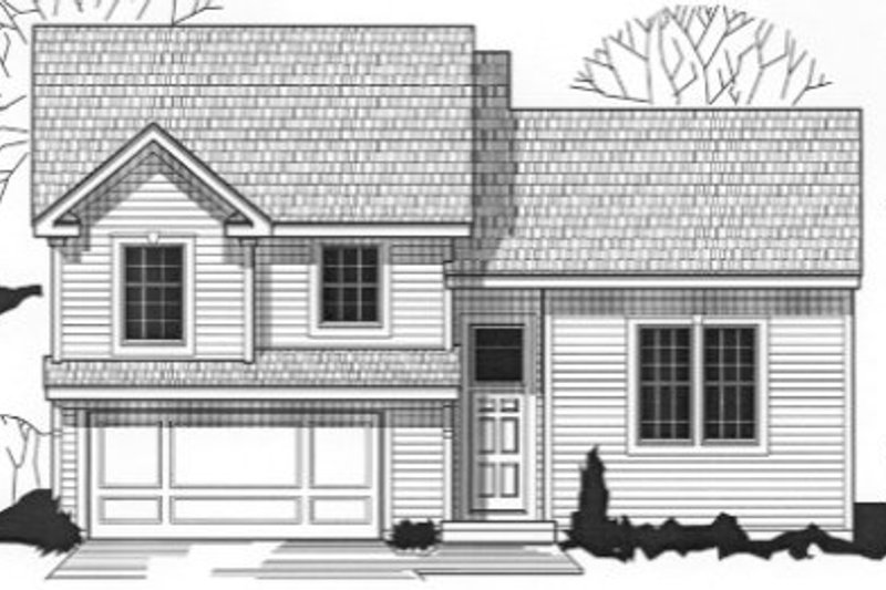 Traditional Style House Plan - 3 Beds 2 Baths 1352 Sq/Ft Plan #67-799