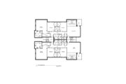Modern Style House Plan - 3 Beds 2.5 Baths 1900 Sq/Ft Plan #535-12 