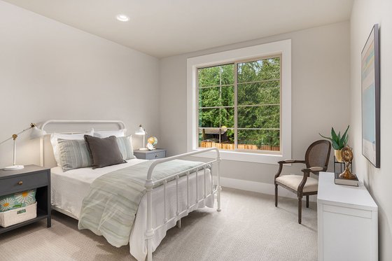 Interior - Bedroom for Contemporary House Plan #1066-14 - 5 bed, 4.5 bath