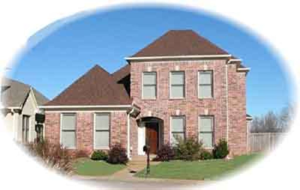 Exterior - Front Elevation 2 for Traditional House Plan #81-528 - 3 bed, 2.5 bath