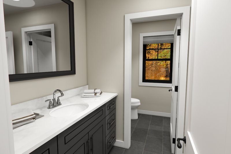 House Design - Interior - Bathroom 1 for Farmhouse House Plan #51-1377 - 3 bed, 2.5 bath
