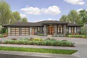 Prairie Style House Plan - 3 Beds 2.5 Baths 2175 Sq/Ft Plan #48-1044 