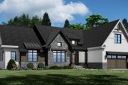 Farmhouse Style House Plan - 3 Beds 2.5 Baths 2277 Sq/Ft Plan #51-1230 Exterior 