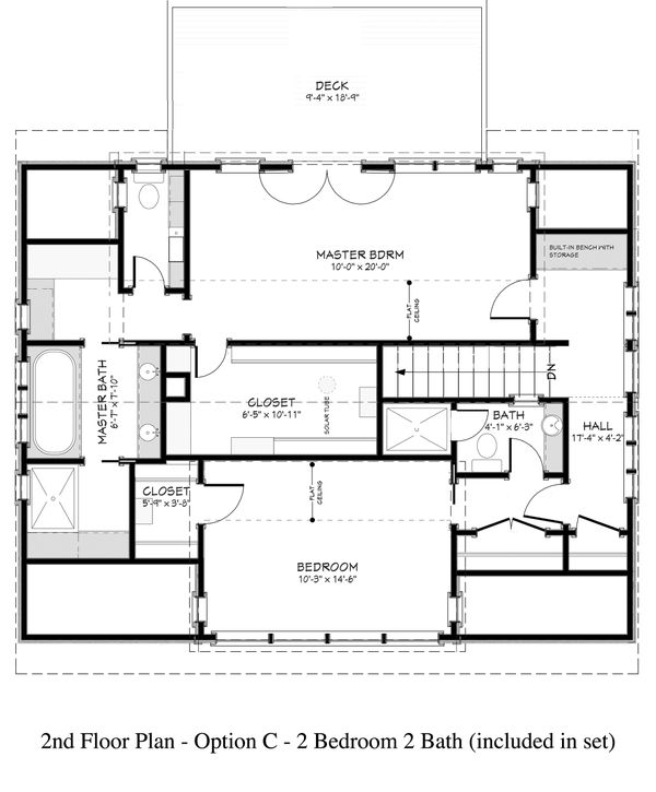 Country Floor Plan - Upper Floor Plan #917-12
