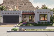 Mediterranean Style House Plan - 4 Beds 3.5 Baths 2987 Sq/Ft Plan #455-566 