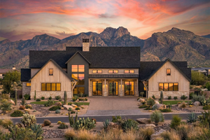 Exterior - Front Elevation 4 for Farmhouse House Plan #1096-181 - 4 bed, 4.5 bath