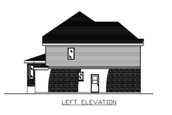 Exterior - Other Elevation for European House Plan #138-265 - 3 bed, 2.5 bath
