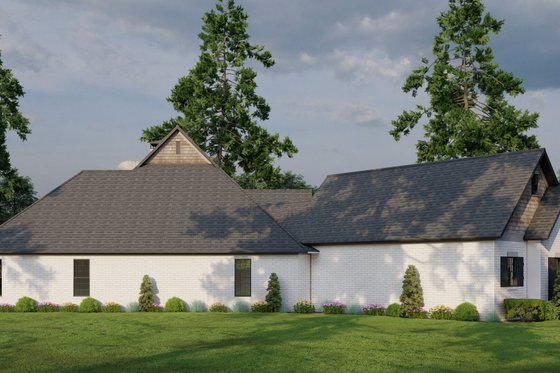 Exterior - Other Elevation 2 for European House Plan #17-2479 - 4 bed, 2.5 bath
