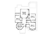 European Style House Plan - 4 Beds 4.5 Baths 3767 Sq/Ft Plan #411-439 