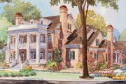 Classical Style House Plan - 5 Beds 5 Baths 6570 Sq/Ft Plan #429-47 