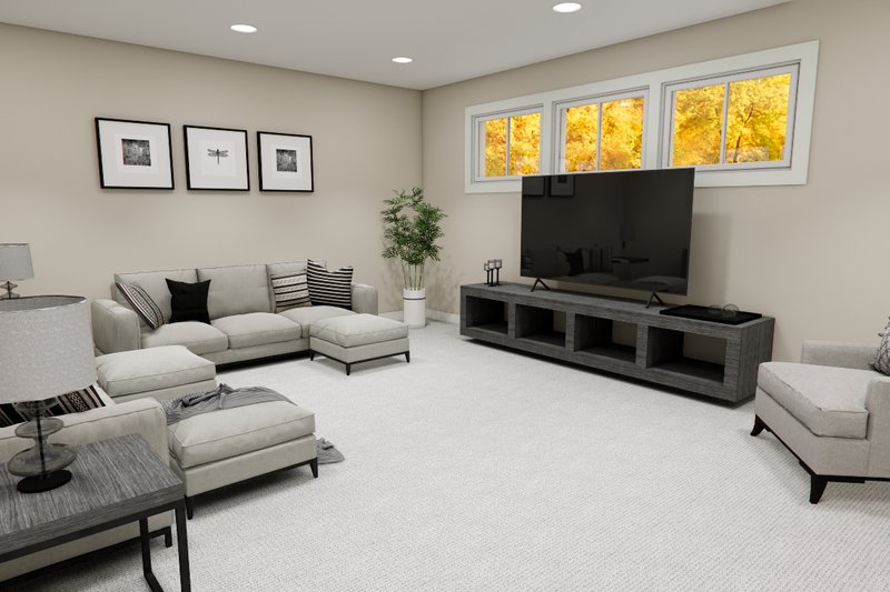 Architectural House Design - Interior - Other for Bungalow House Plan #51-1364 - 4 bed, 3.5 bath
