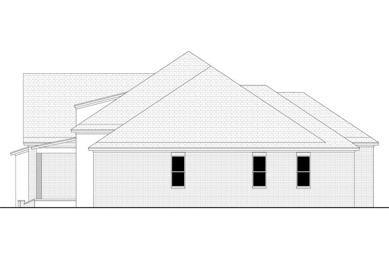 Dream House Plan - Exterior - Other Elevation for Traditional House Plan #430-305 - 4 bed, 3.5 bath