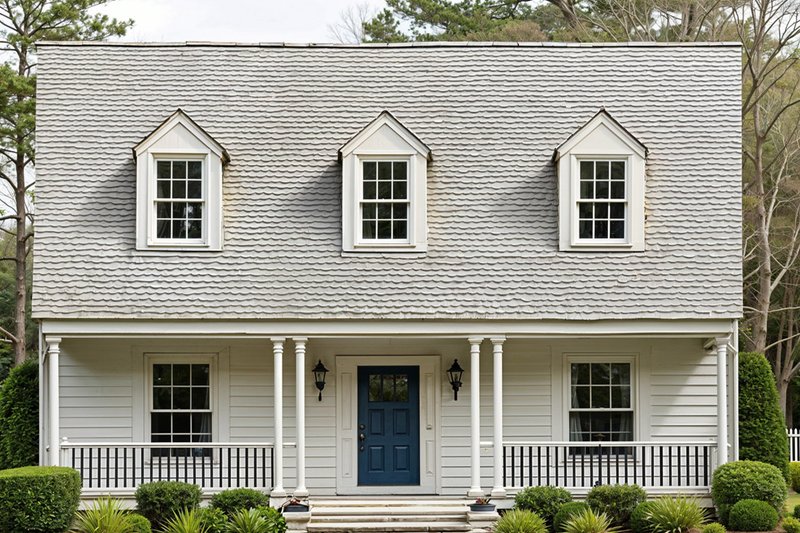 Home Plan - Country Exterior - Front Elevation Plan #3-152