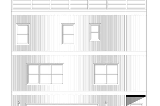 Exterior - Front Elevation 3 for Modern House Plan #932-630 - 3 bed, 3 bath