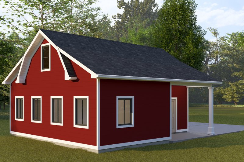 Architectural House Design - Exterior - Other Elevation for Barndominium House Plan #1060-342, 0 bath