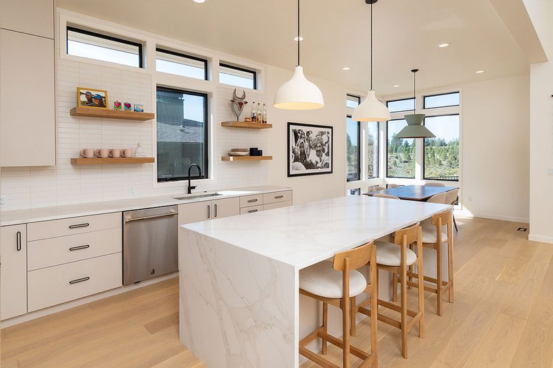 Architectural House Design - Interior - Kitchen 1 for Modern House Plan #895-172 - 4 bed, 2.5 bath