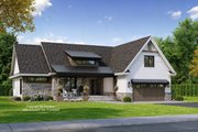 Farmhouse Style House Plan - 3 Beds 2 Baths 1995 Sq/Ft Plan #51-1228 