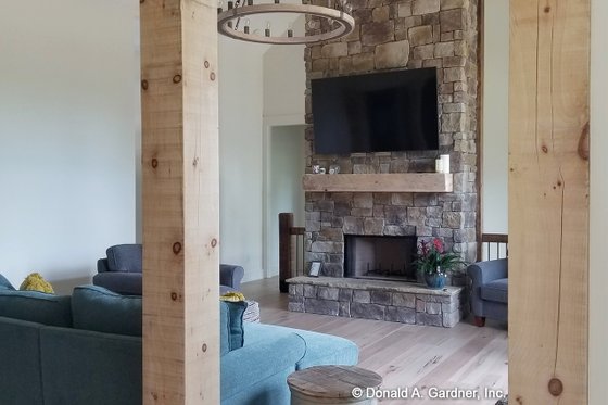 Interior - Family Room 2 for Craftsman House Plan #929-970 - 4 bed, 4 bath