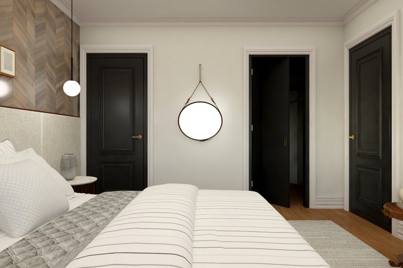House Plan Design - Interior - Bedroom 3 for Barndominium House Plan #1064-381 - 3 bed, 2.5 bath