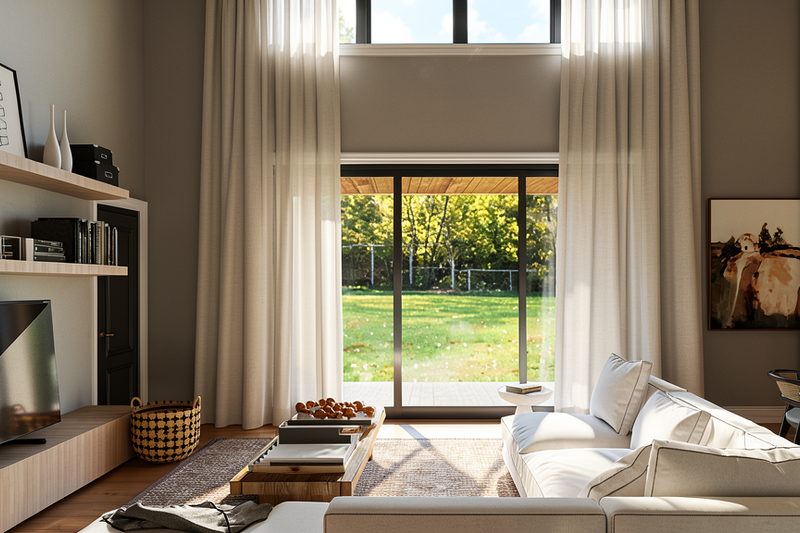 Architectural House Design - Interior - Family Room 1 for Contemporary House Plan #1064-504 - 3 bed, 2 bath