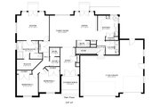 Traditional Style House Plan - 3 Beds 2.5 Baths 2127 Sq/Ft Plan #1060-216 