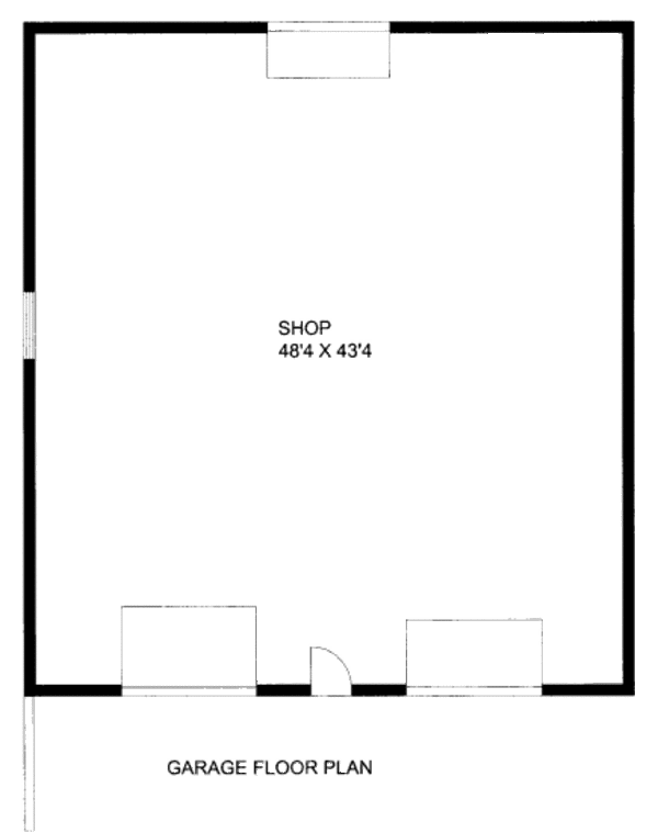 Traditional Floor Plan - Main Floor Plan #117-688