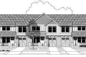 Craftsman Exterior - Front Elevation Plan #423-8